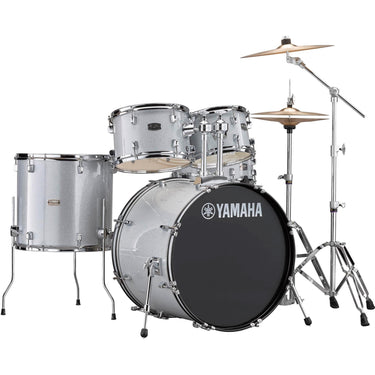 Bateria Acustica Yamaha Rydeen Silver Glitter C/Platillos Paiste. Rdp2f5slgcymst